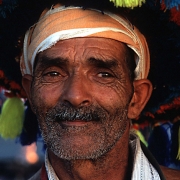 Afrika - Marokko, Wasserträger in historischer Tracht in Marakech, Marokko