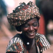 Afrika - Niger, Peul-Frau im Sahel der Republik Niger