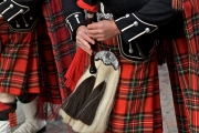 Dudelsackspieler beim "Cirking of the Councils" in Inverness