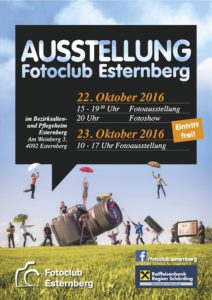 Plakat Ausstellung Esternberg 2016